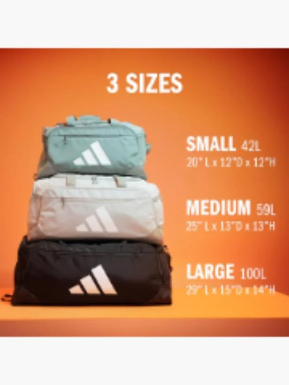 Large Capacity Sports Duffel Bag with Ventilated Shoe Compartment &